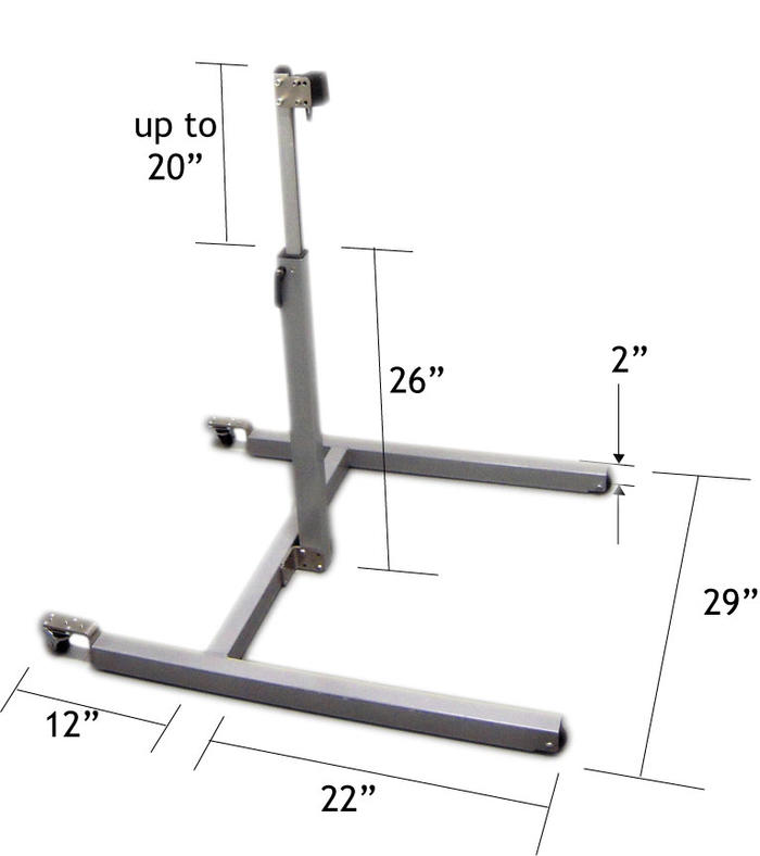 Floor stand dimensions