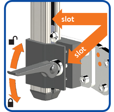 Wheelchair Mount Post Alignment