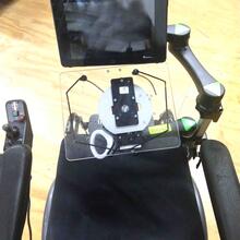 Double Decker ipad and speech device dual arm and single arm