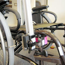 Quickie folding frame wheelchair