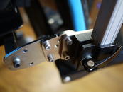 Use the Angle Adjustment Plate to position the Wheelchair Bracket and post at a good angle.