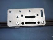 Adapter Plate 2, attached to the dovetail track