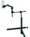 Floor stand with Dual Arm Mount'n Mover