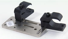 Bridge clamp with an Adapter Plate and Oval clamps