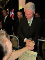 Anthony with Bill Clinton