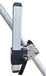 Clamping to the Convaid Cruiser or any sloping tube