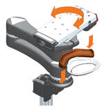 Adjust Wheelchair Mount - How Mount'n Mover Paddle Works
