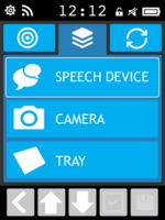 app screen shot showing different devices