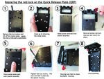 Red lock replacement instructions