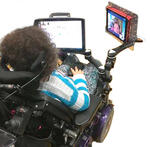 Dual arm with AAC and single arm with iPad