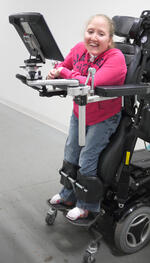 Wheelchair Mount for Standing Wheelchairs