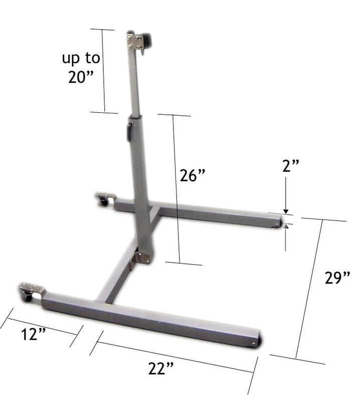 Mount'n Mover Floor Stand Dimensions