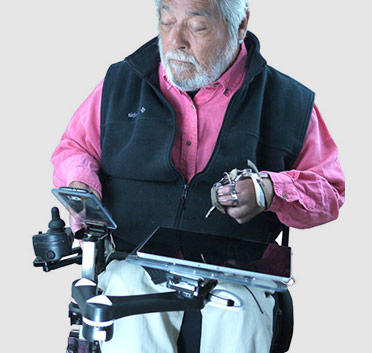 Wheelchair Mount for iPhone and iPad